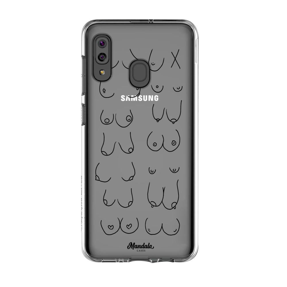 Estuches para Samsung A20S - Boobs Case  - Mandala Cases