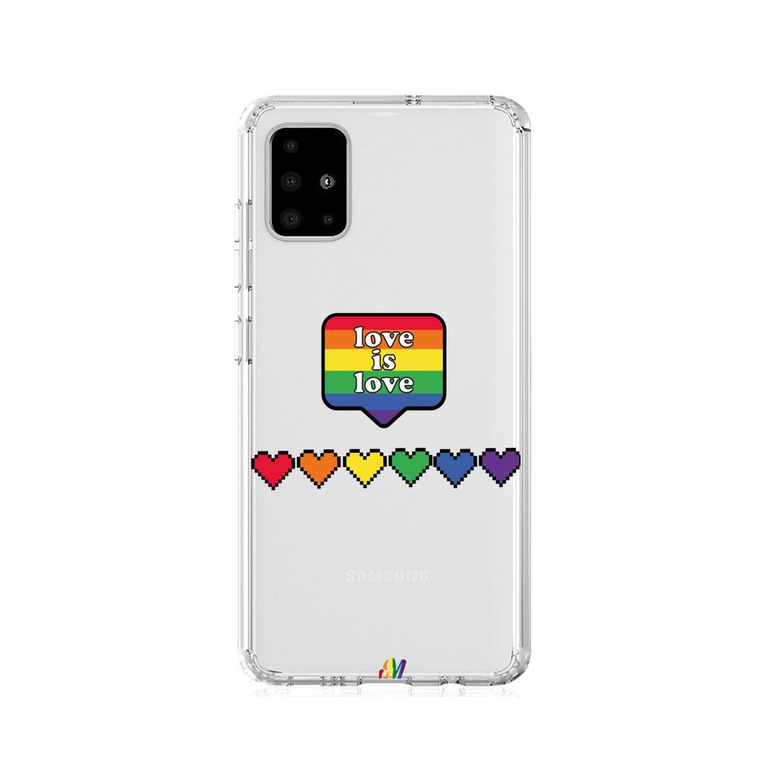 Case para Samsung A21S Amor es Amor - Mandala Cases