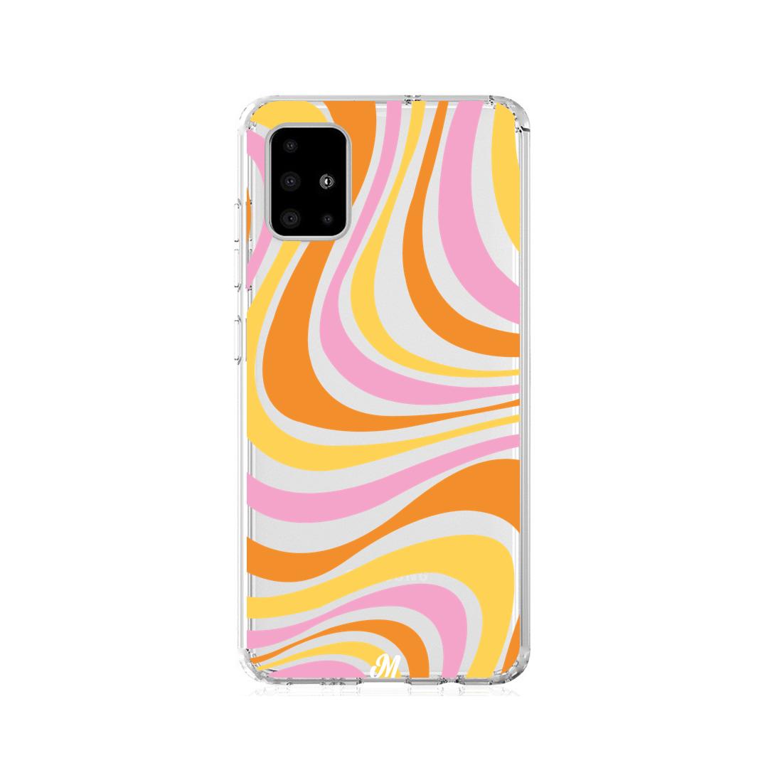 Case para Samsung A21S Groovy Amarillo - Mandala Cases