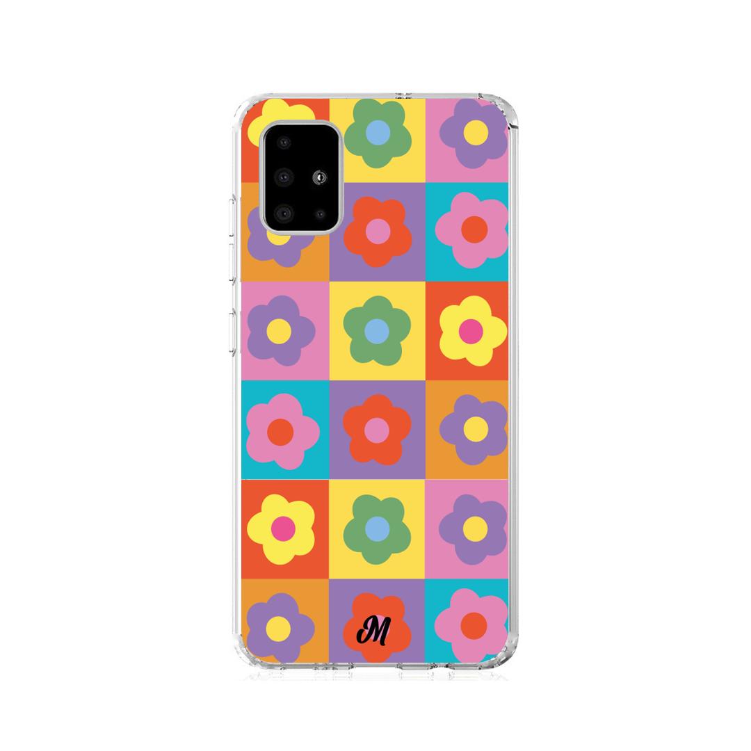 Case para Samsung A21S Colors and Flowers - Mandala Cases