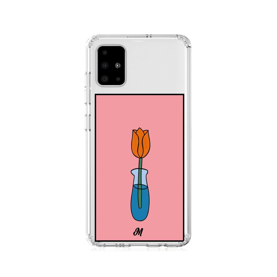Case para Samsung A21S Tulipán - Mandala Cases