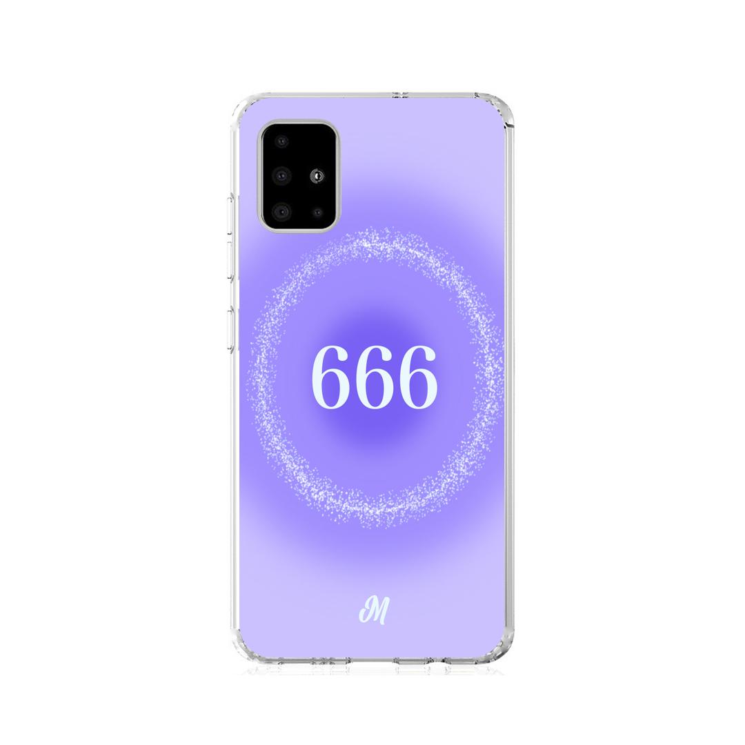 Case para Samsung A21S ángeles 666-  - Mandala Cases