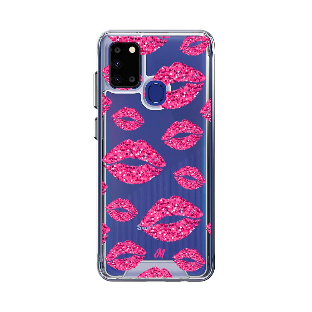 Case para Samsung A21S Glitter kiss - Mandala Cases