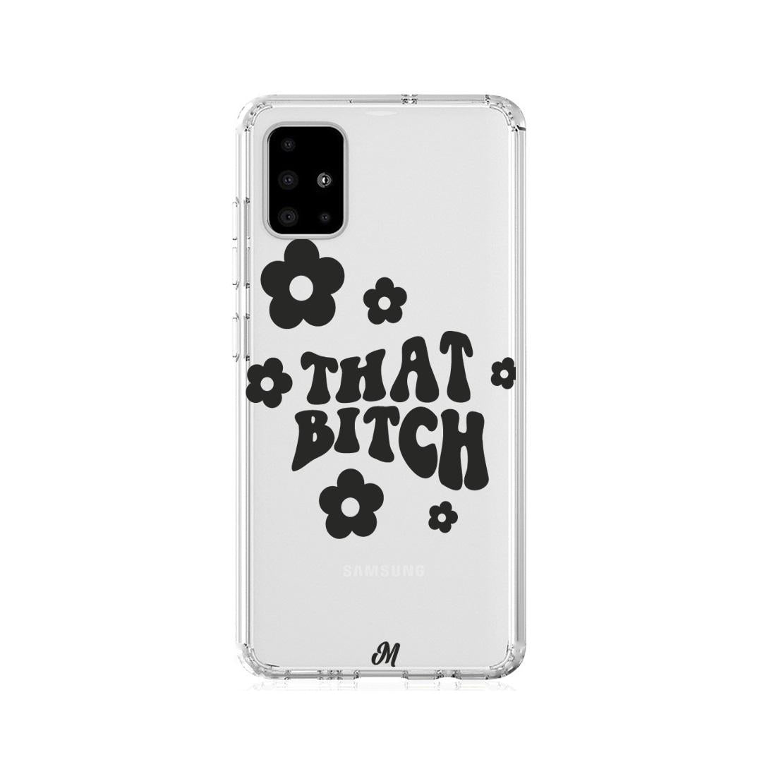 Case para Samsung A21S that bitch negro - Mandala Cases