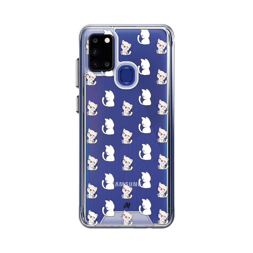 Case para Samsung A21S Little Cats - Mandala Cases