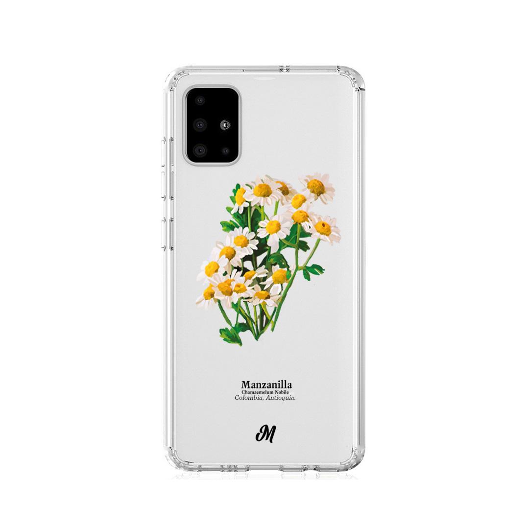 Case para Samsung A21S Ramo de Manzanilla - Mandala Cases