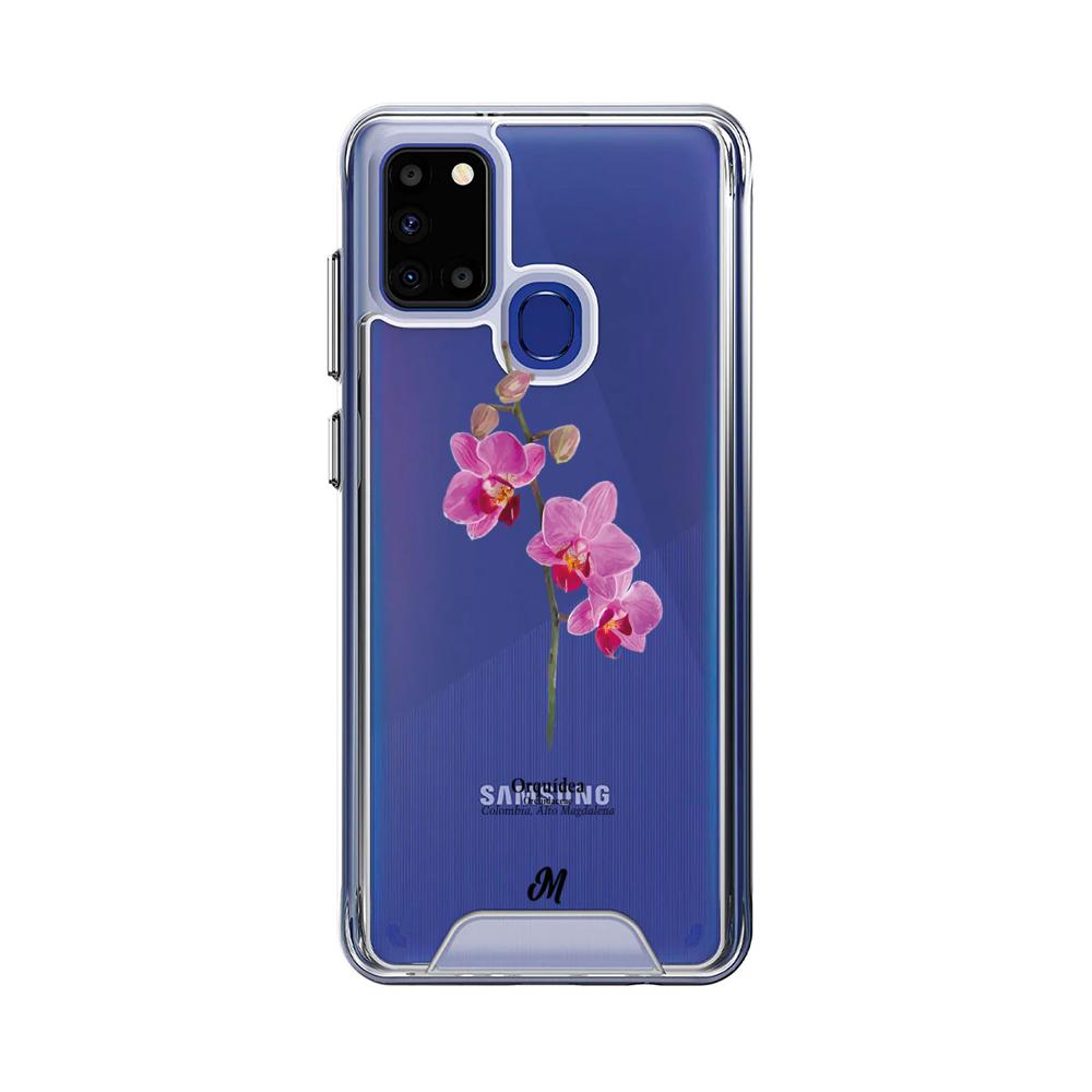Case para Samsung A21S Ramo de Orquídea - Mandala Cases