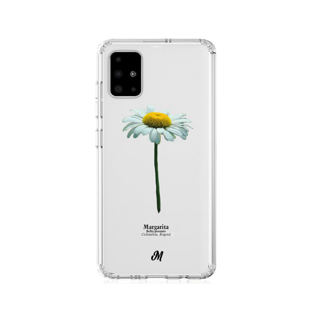 Case para Samsung A21S Margarita solitaria - Mandala Cases