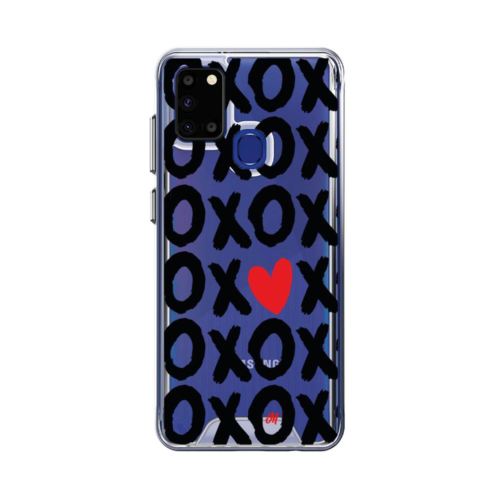 Case para Samsung A21S OXOX Besos y Abrazos - Mandala Cases