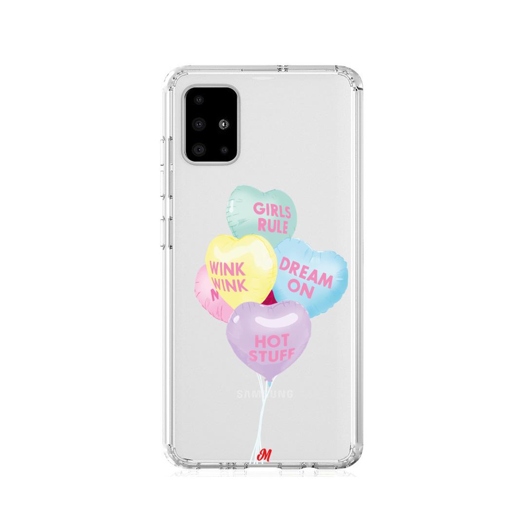 Case para Samsung A21S Lovely Balloons - Mandala Cases