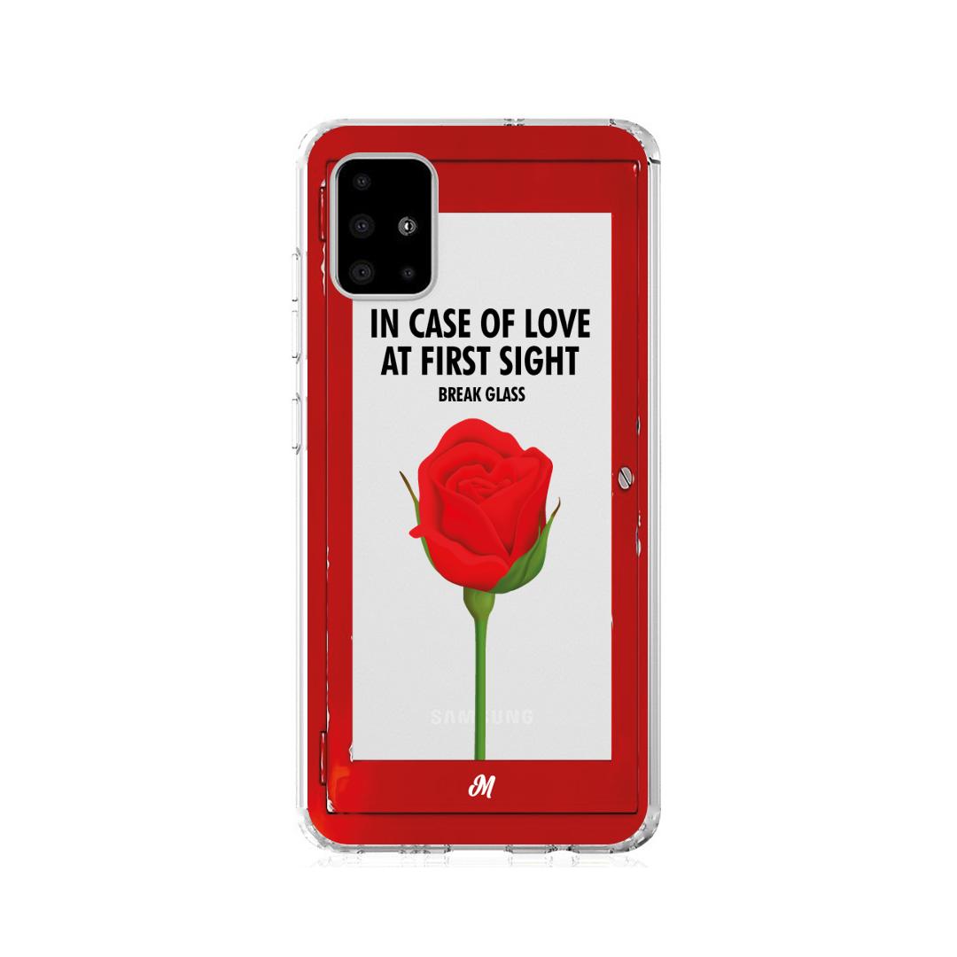 Case para Samsung A21S Love at First Sight - Mandala Cases