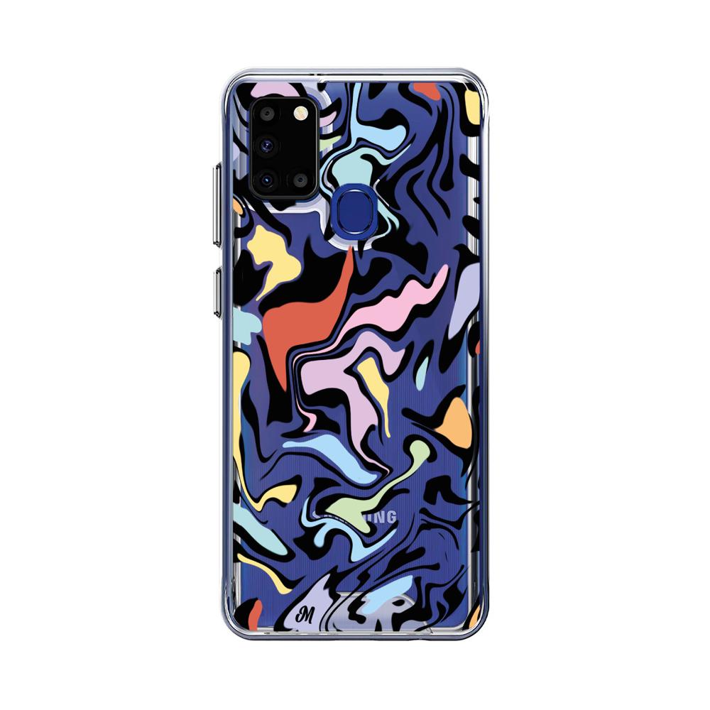Case para Samsung A21S Lineas coloridas - Mandala Cases
