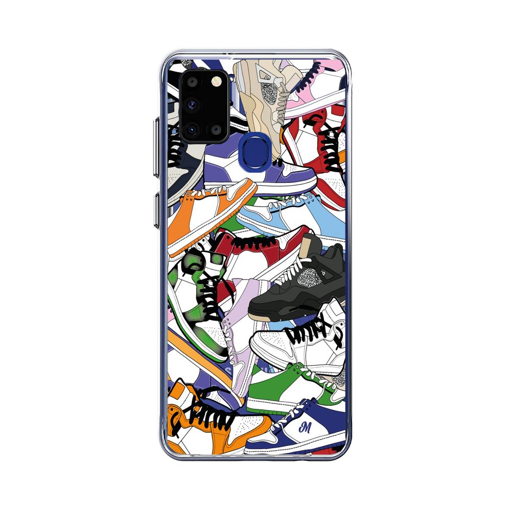 Case para Samsung A21S Sneakers pattern - Mandala Cases