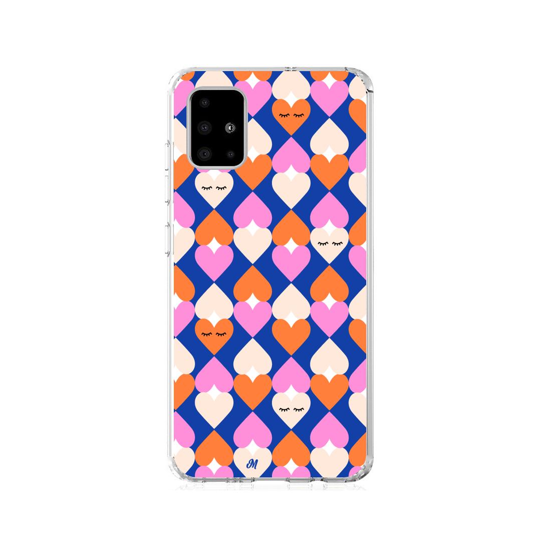 Case para Samsung A21S poker hearts - Mandala Cases