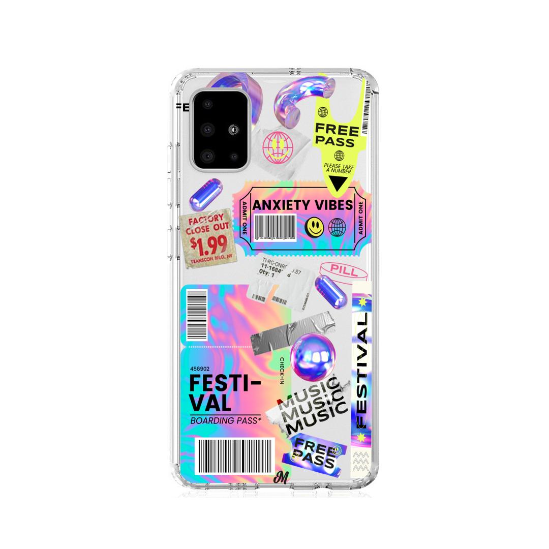 Case para Samsung A21S festival pass - Mandala Cases