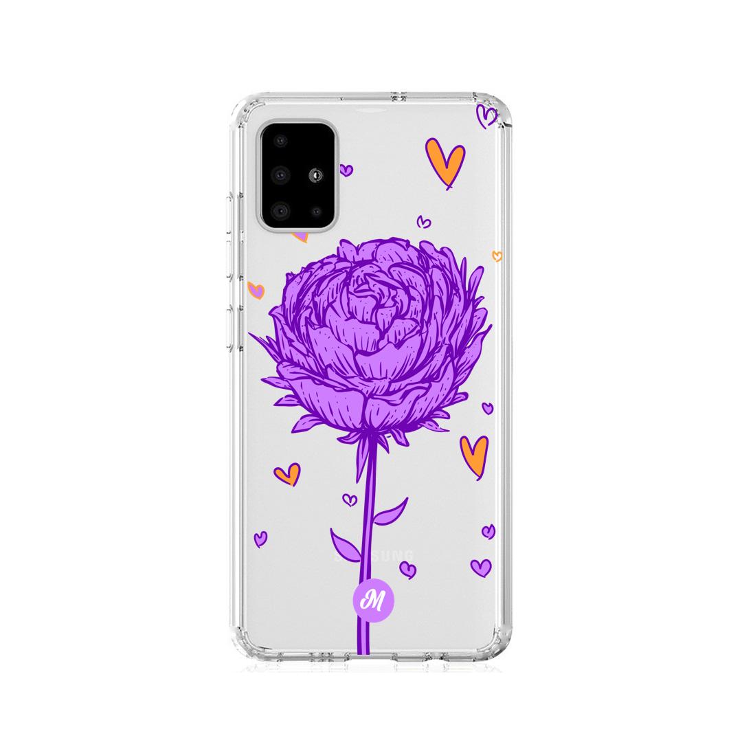 Cases para Samsung A21S Rosa morada - Mandala Cases