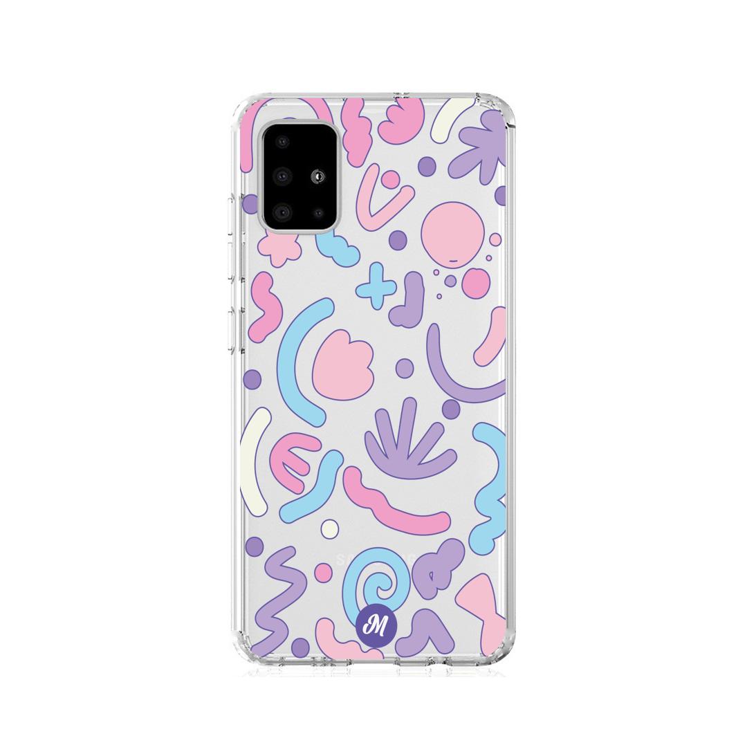 Cases para Samsung A21S Colorful Spots Remake - Mandala Cases