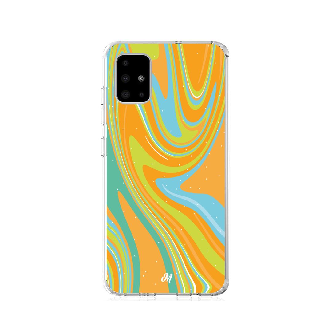 Cases para Samsung A21S Color Líquido - Mandala Cases