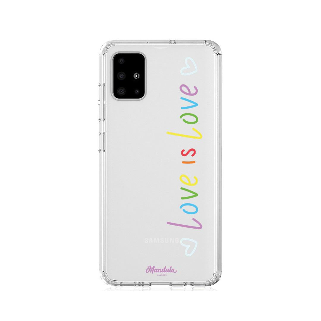 Estuches para Samsung A21S - Love Case  - Mandala Cases