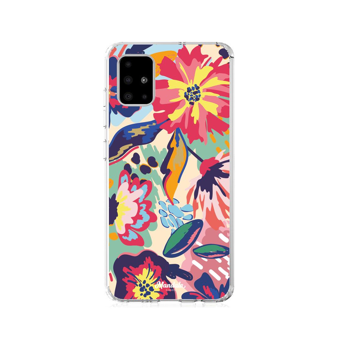 Estuches para Samsung A21S - Colors Flowers Case  - Mandala Cases