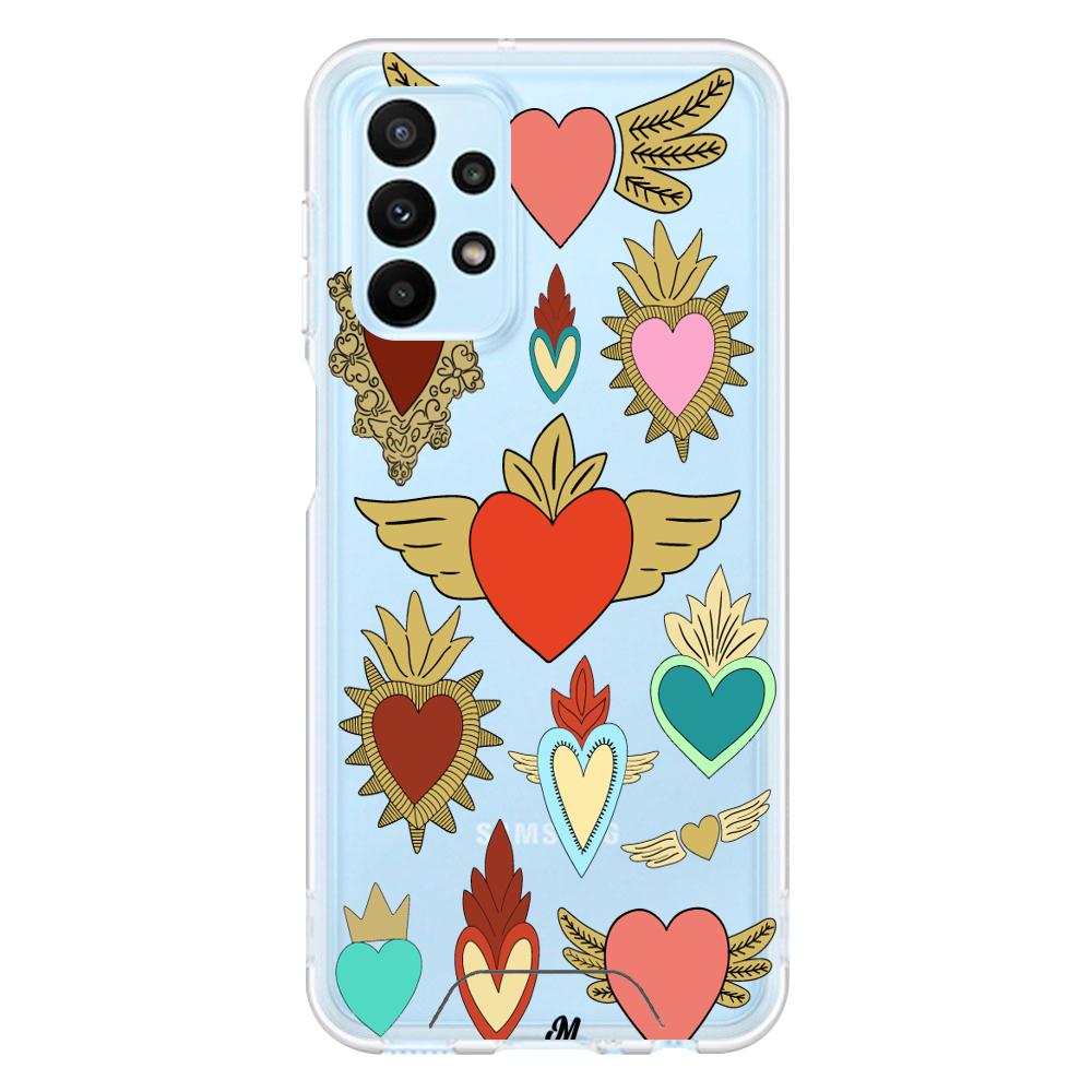 Case para Samsung A23 corazon angel - Mandala Cases