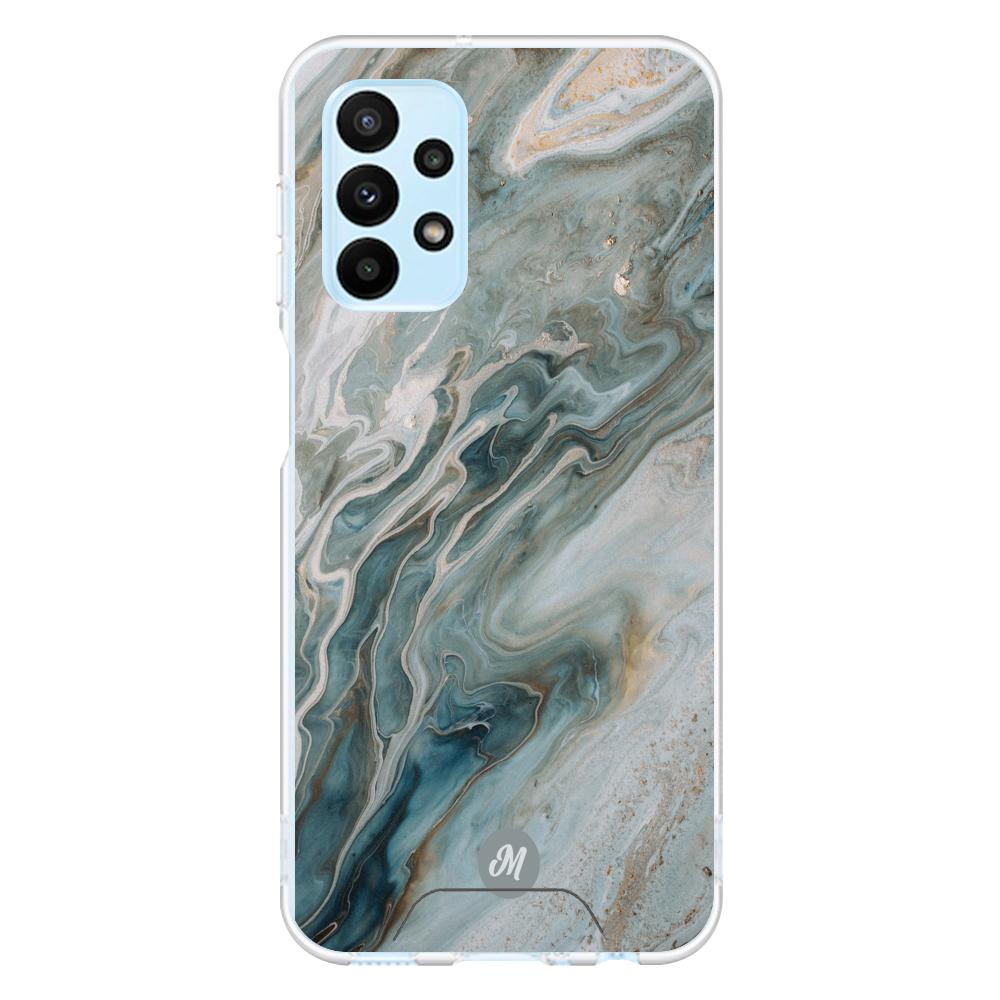 Cases para Samsung A23 liquid marble gray - Mandala Cases
