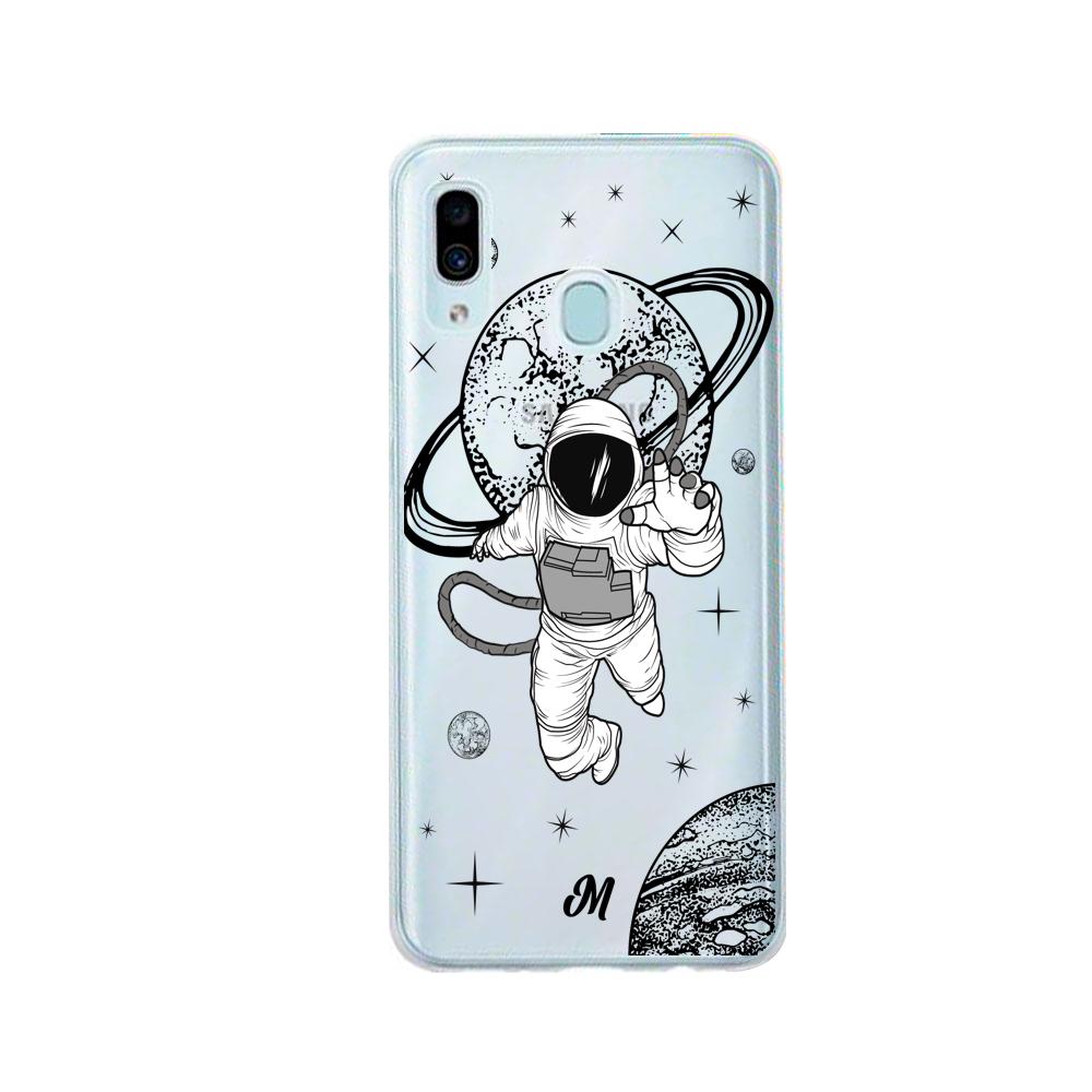 Case para Samsung A20 / A30 Funda Saturno Astronauta - Mandala Cases