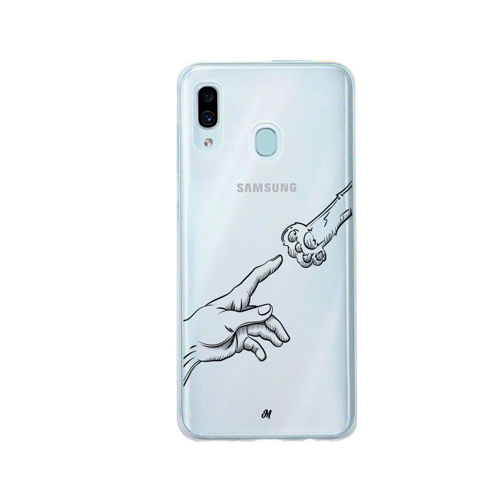 Case para Samsung A20 / A30 Funda La Creación Gatuna  - Mandala Cases