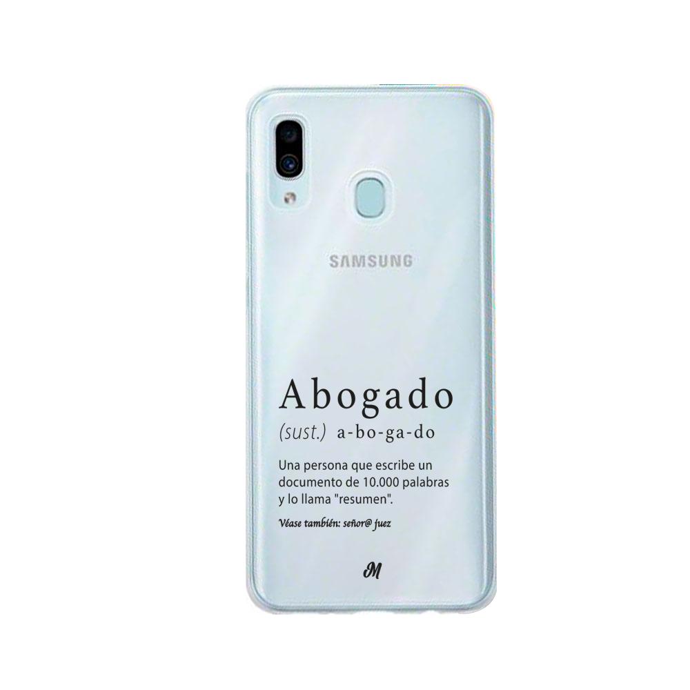 Case para Samsung A20 / A30 Abogado - Mandala Cases