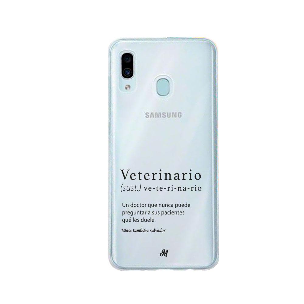 Case para Samsung A20 / A30 Veterinario - Mandala Cases