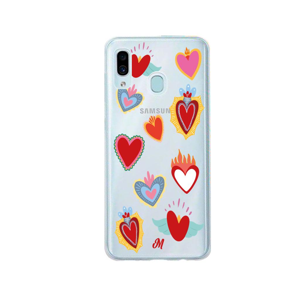 Case para Samsung A20 / A30 Corazón de Guadalupe - Mandala Cases