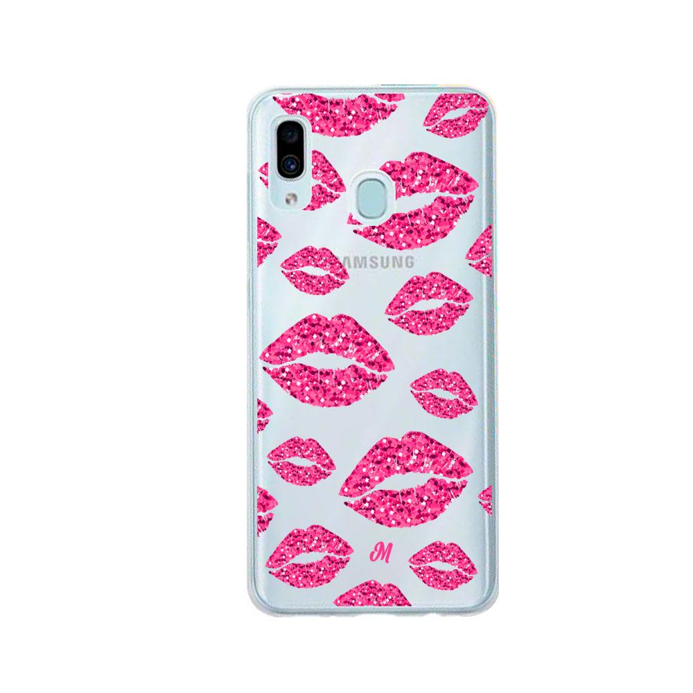 Case para Samsung A20 / A30 Glitter kiss - Mandala Cases