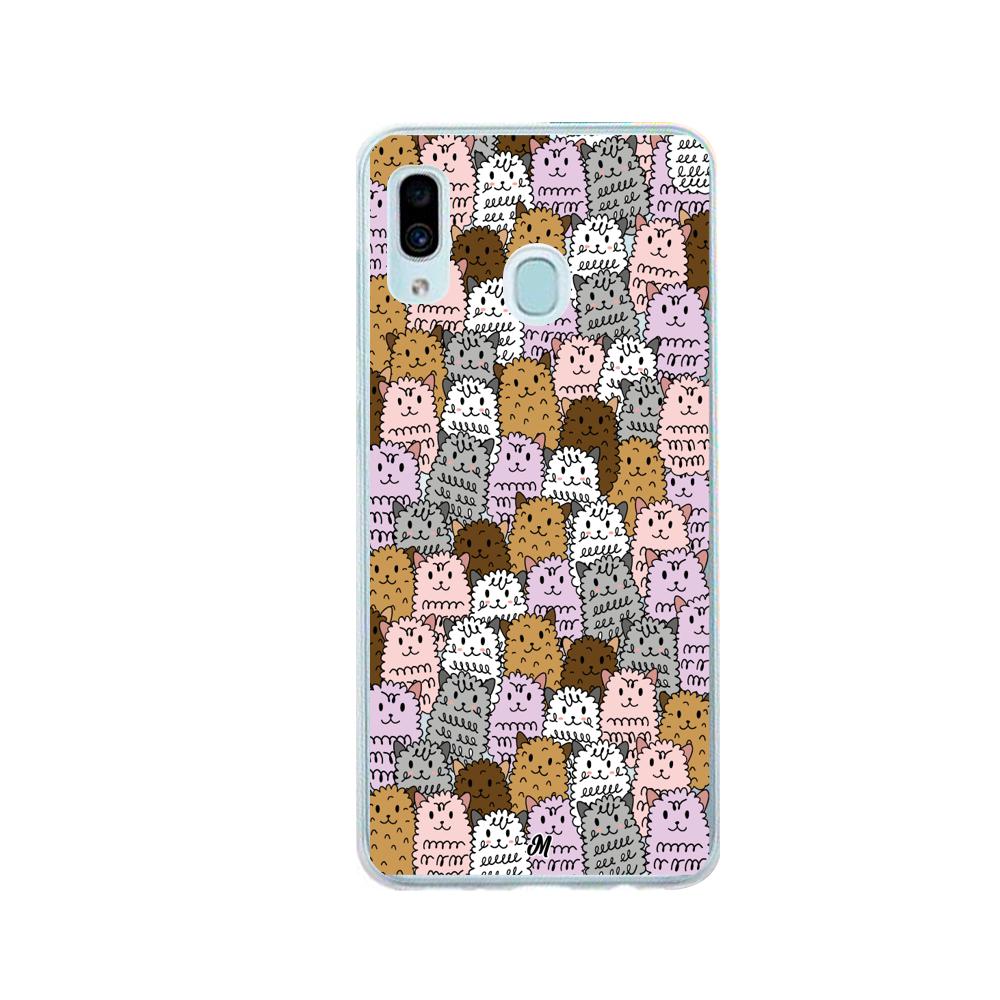 Case para Samsung A20 / A30 Ovejas coloridas - Mandala Cases