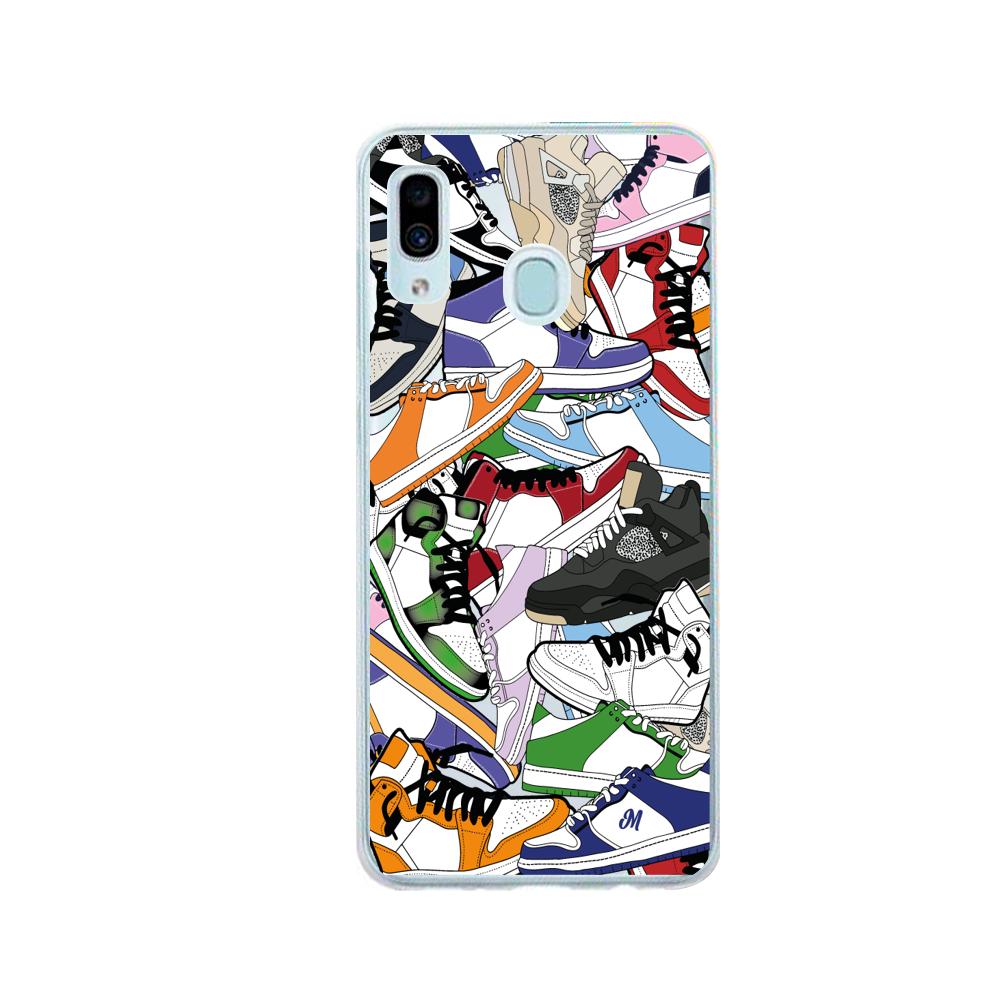 Case para Samsung A20 / A30 Sneakers pattern - Mandala Cases