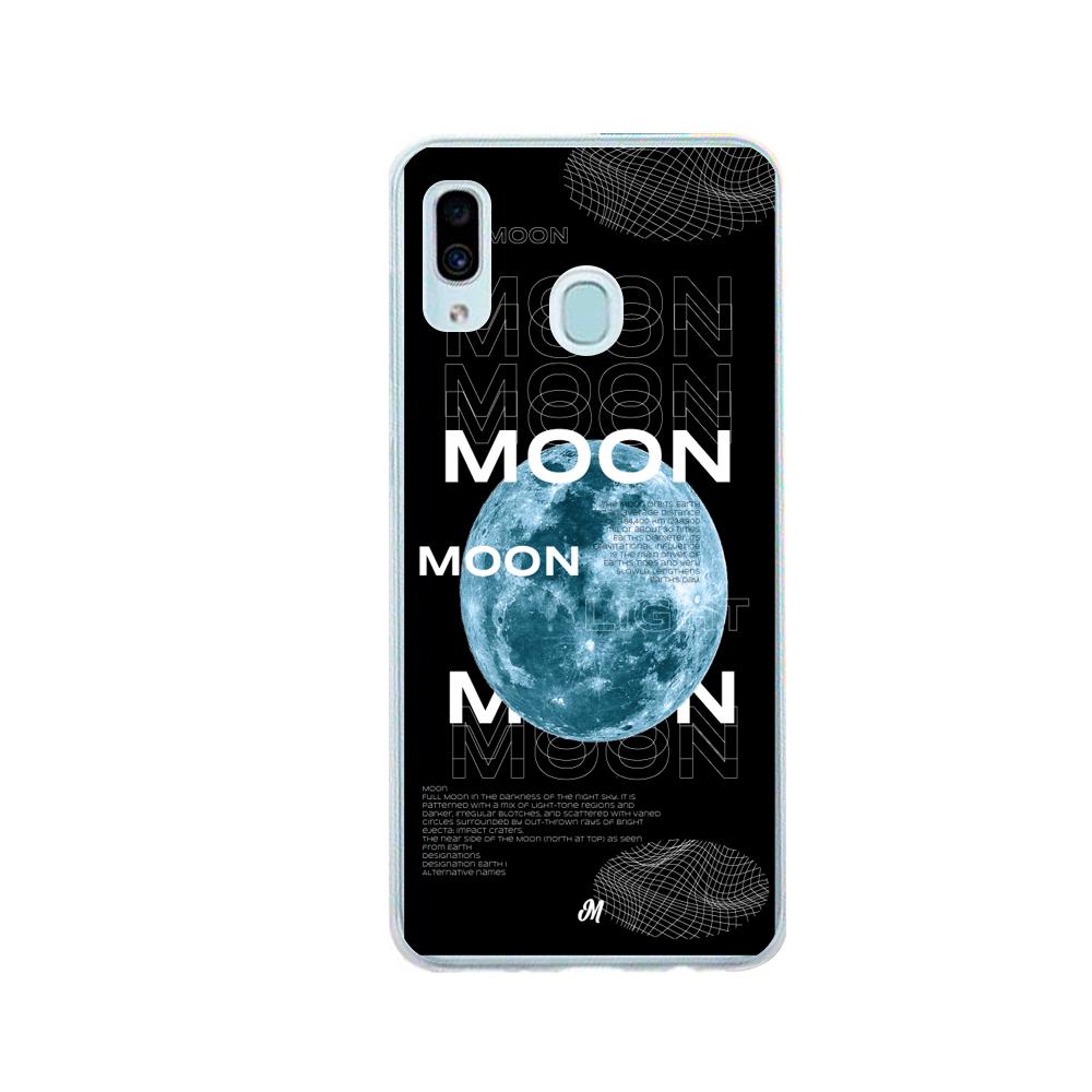 Case para Samsung A20 / A30 The moon - Mandala Cases