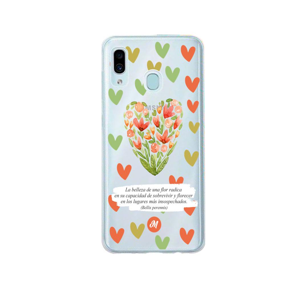 Cases para Samsung A20 / A30 Flores de colores - Mandala Cases