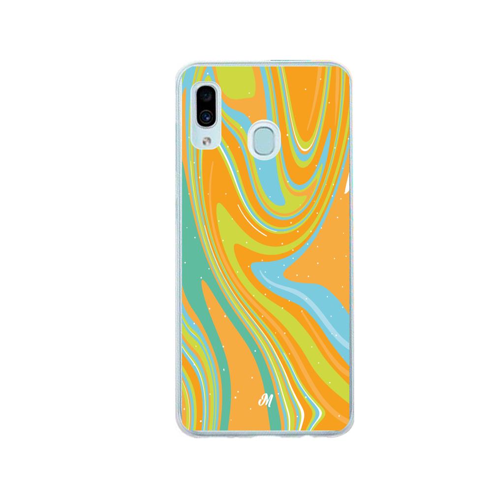 Cases para Samsung A20 / A30 Color Líquido - Mandala Cases