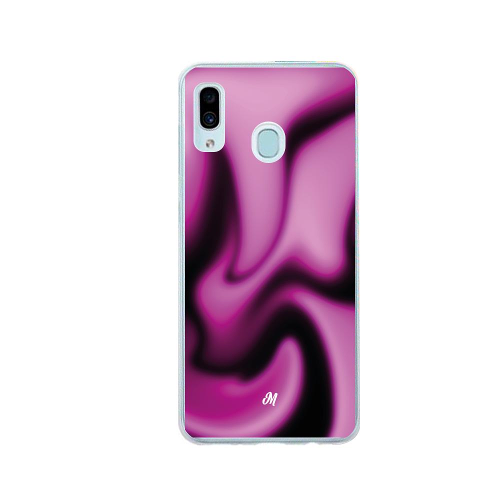 Cases para Samsung A20 / A30 Purple Ghost - Mandala Cases