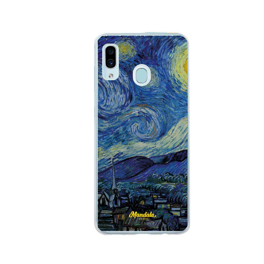 Case para Samsung A20 / A30 de La Noche Estrellada- Mandala Cases