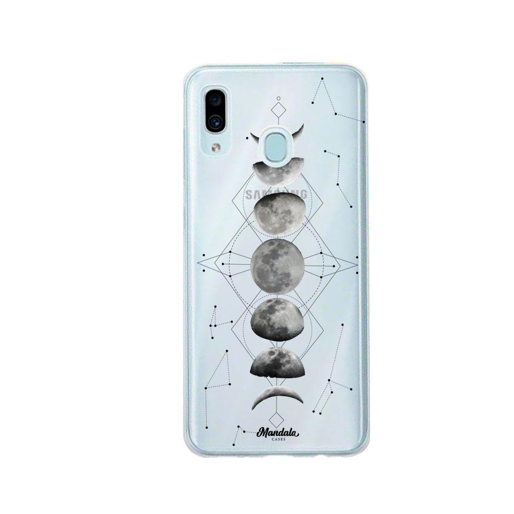 Case para Samsung A20 / A30 de Lunas- Mandala Cases