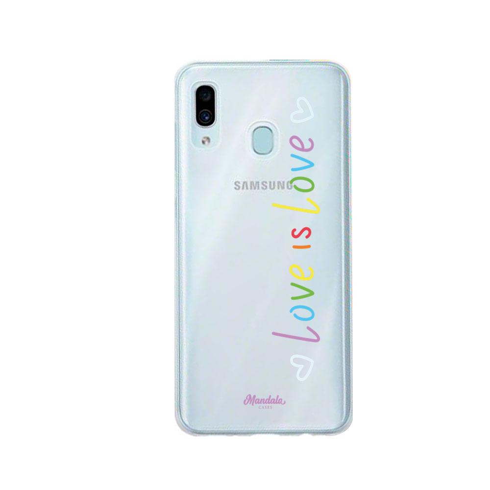 Estuches para Samsung A20 / A30 - Love Case  - Mandala Cases