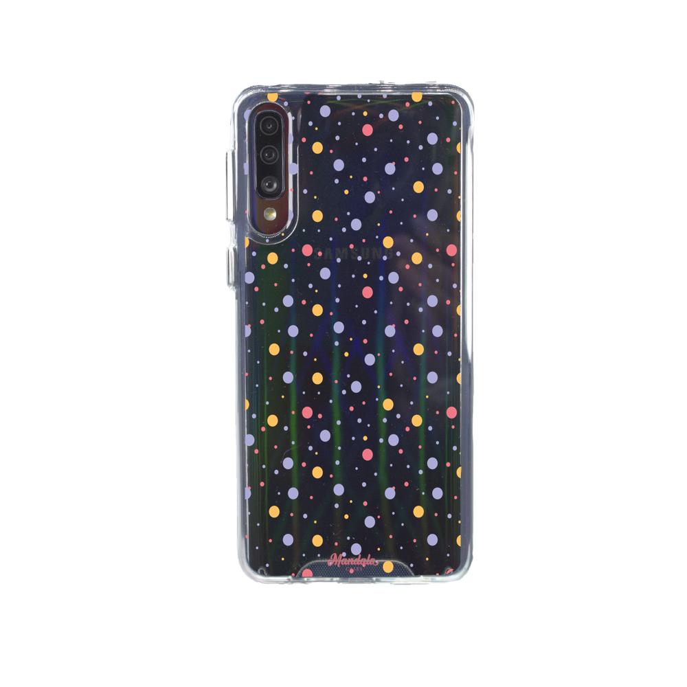 Case para Samsung A30S puntos de coloridos-  - Mandala Cases