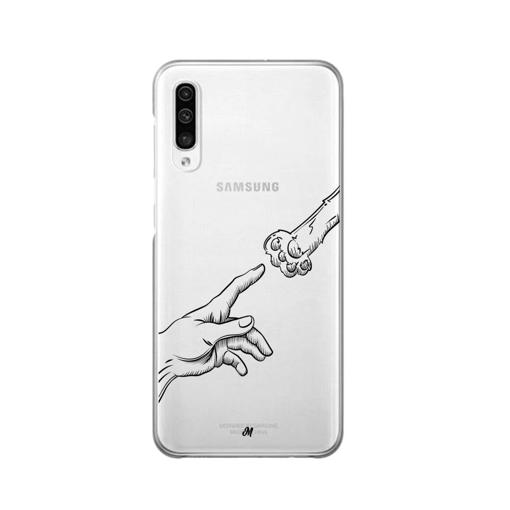 Case para Samsung A30S Funda La Creación Gatuna  - Mandala Cases