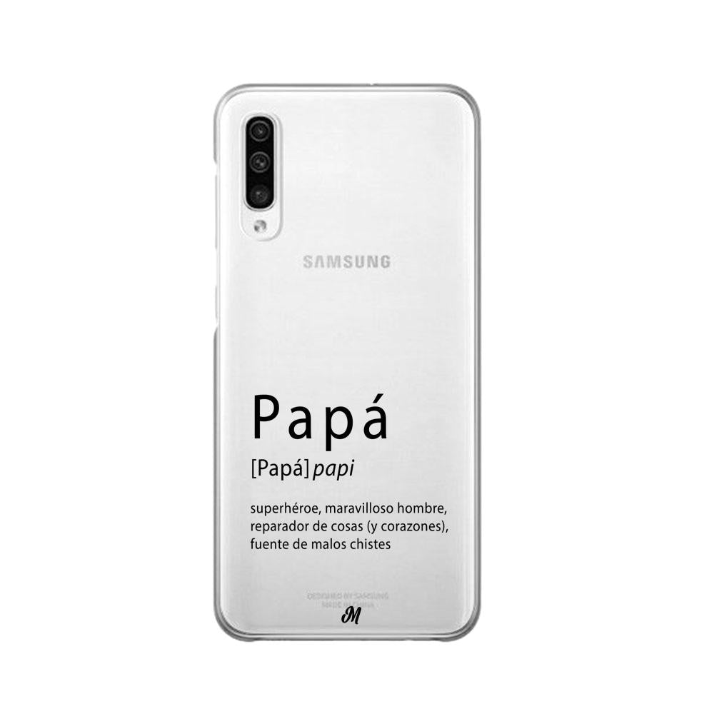 Case para Samsung A30S Funda papá  - Mandala Cases