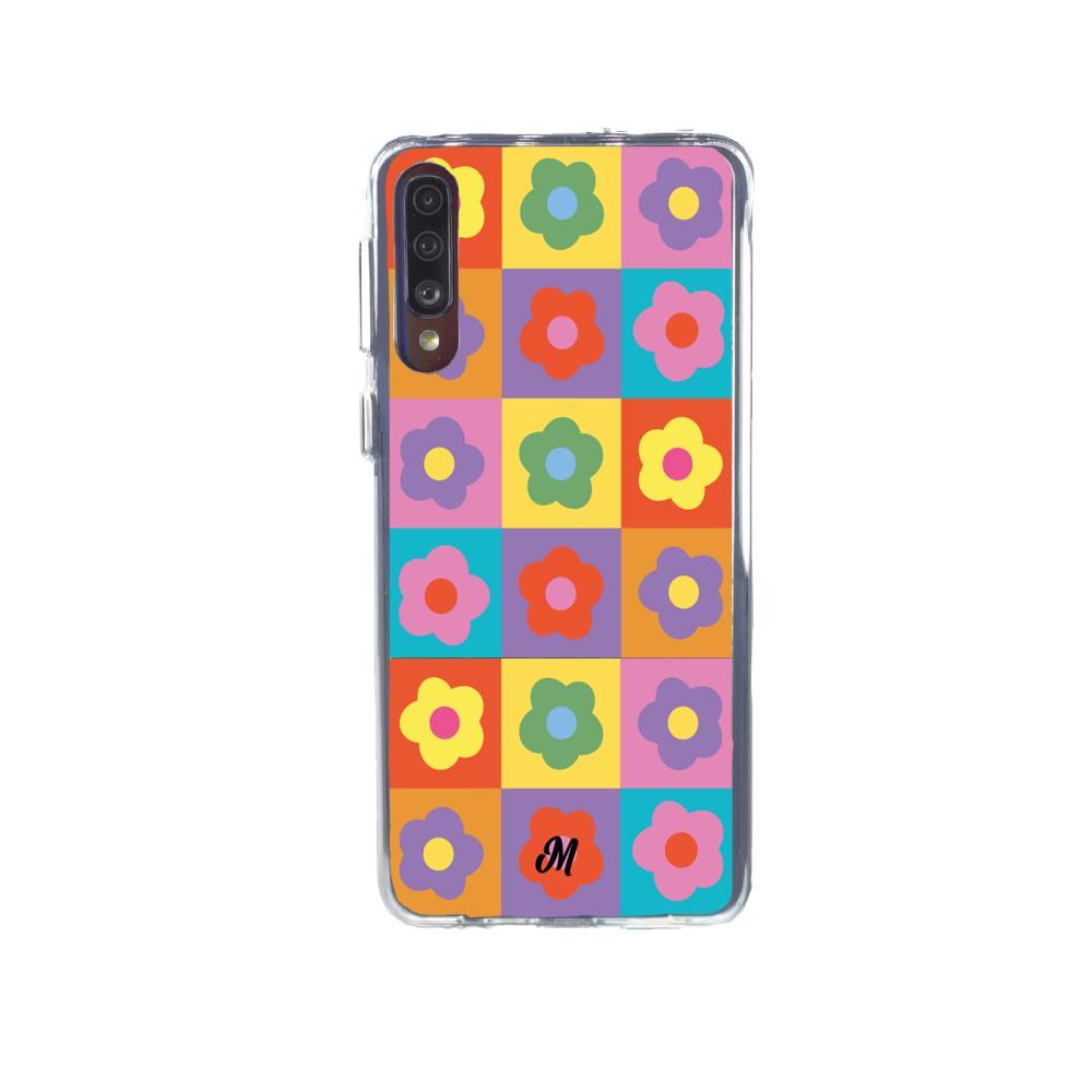 Case para Samsung A30S Colors and Flowers - Mandala Cases