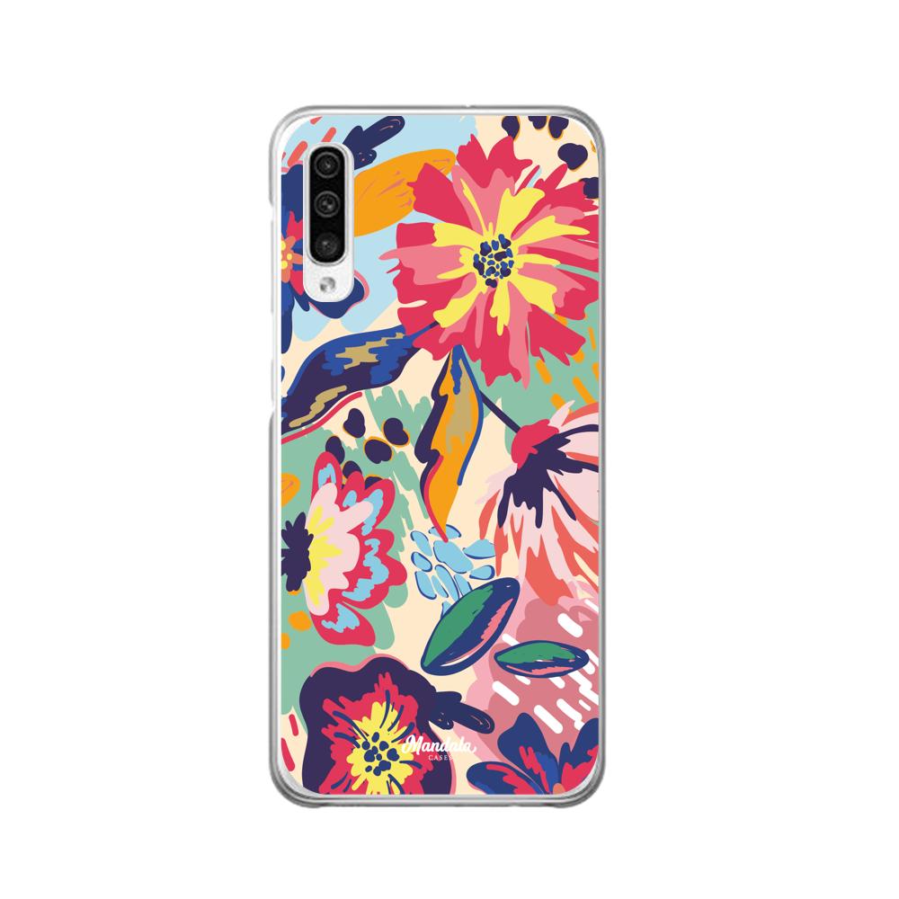 Estuches para Samsung A30S - Colors Flowers Case  - Mandala Cases