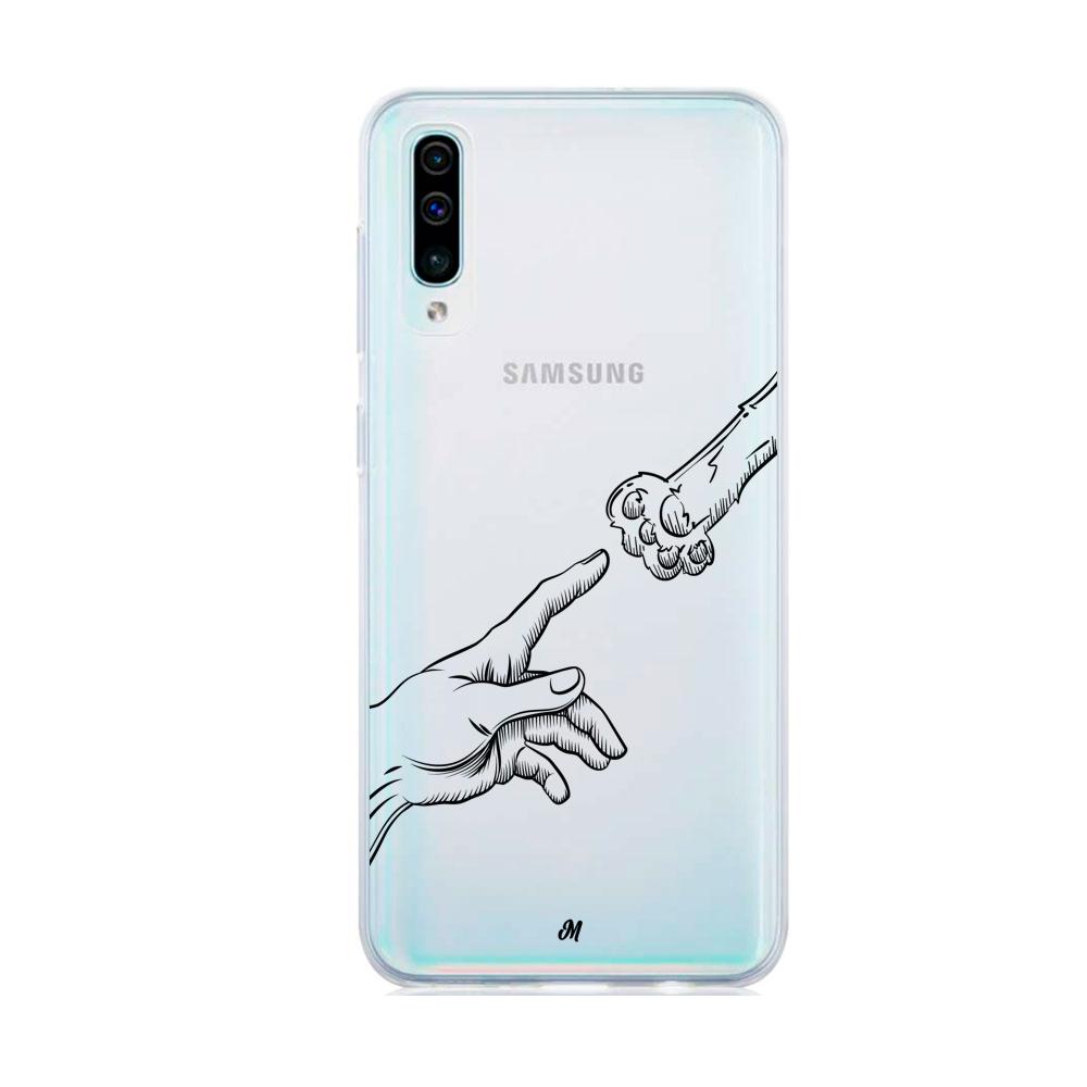 Case para Samsung A50  Funda La Creación Gatuna  - Mandala Cases