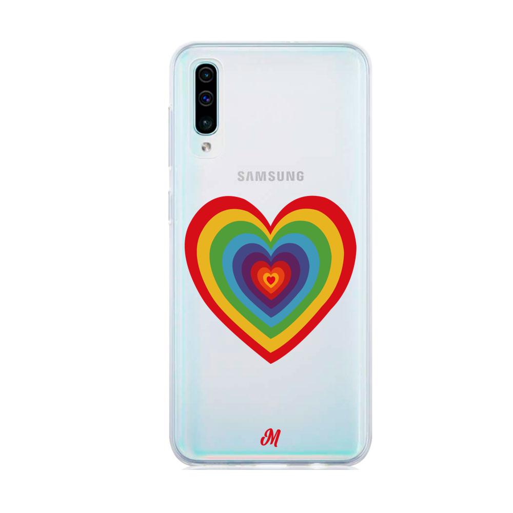 Case para Samsung A50  Amor y Paz - Mandala Cases