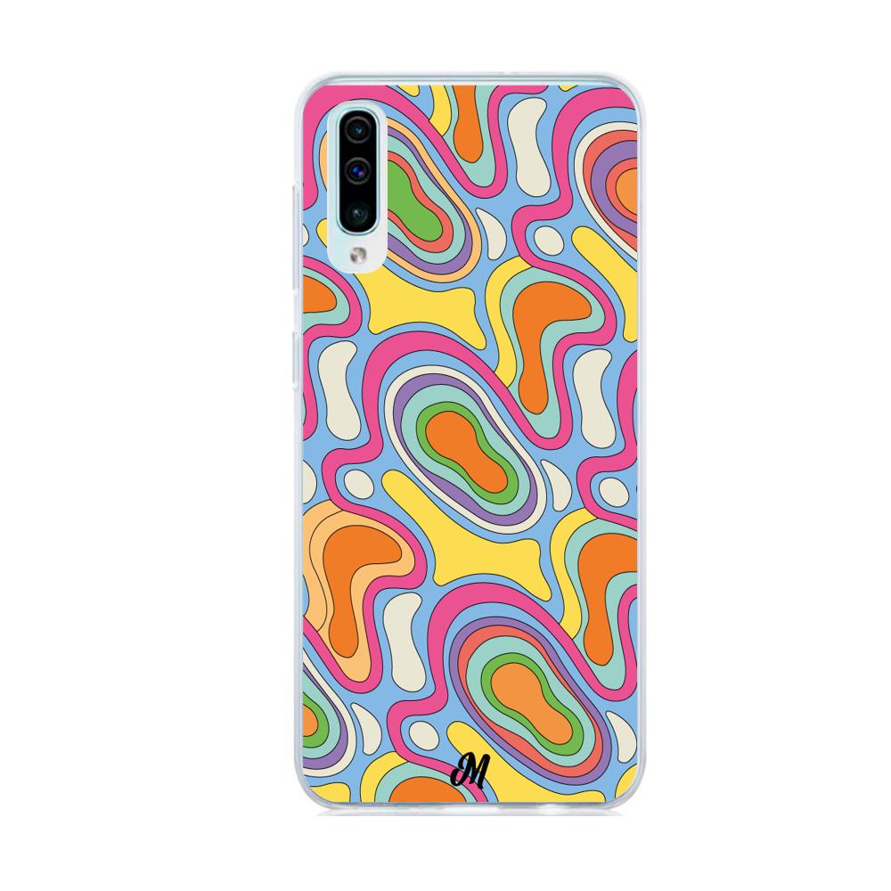 Case para Samsung A50  Hippie Art   - Mandala Cases