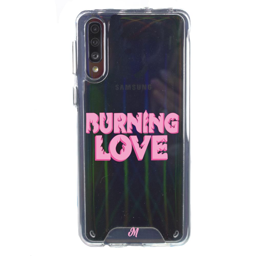 Case para Samsung A50  Funda Burning Love  - Mandala Cases
